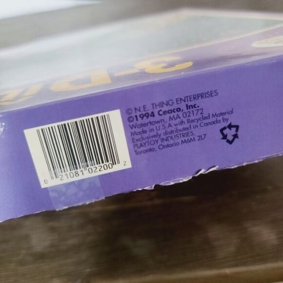 Vintage 90s 1994 Magic Eye 3-D Illusions 550 Piece Jigsaw Puzzle Ceaco no 2200-8 - Picture 11 of 11